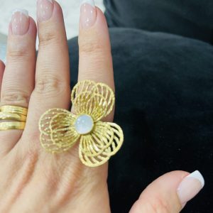 sortija flor