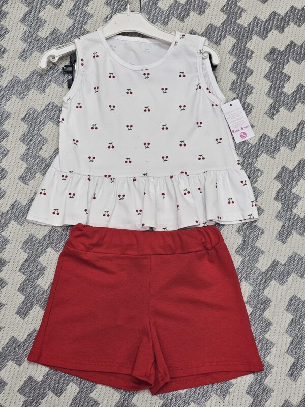 Conjunto de cerezas para niña