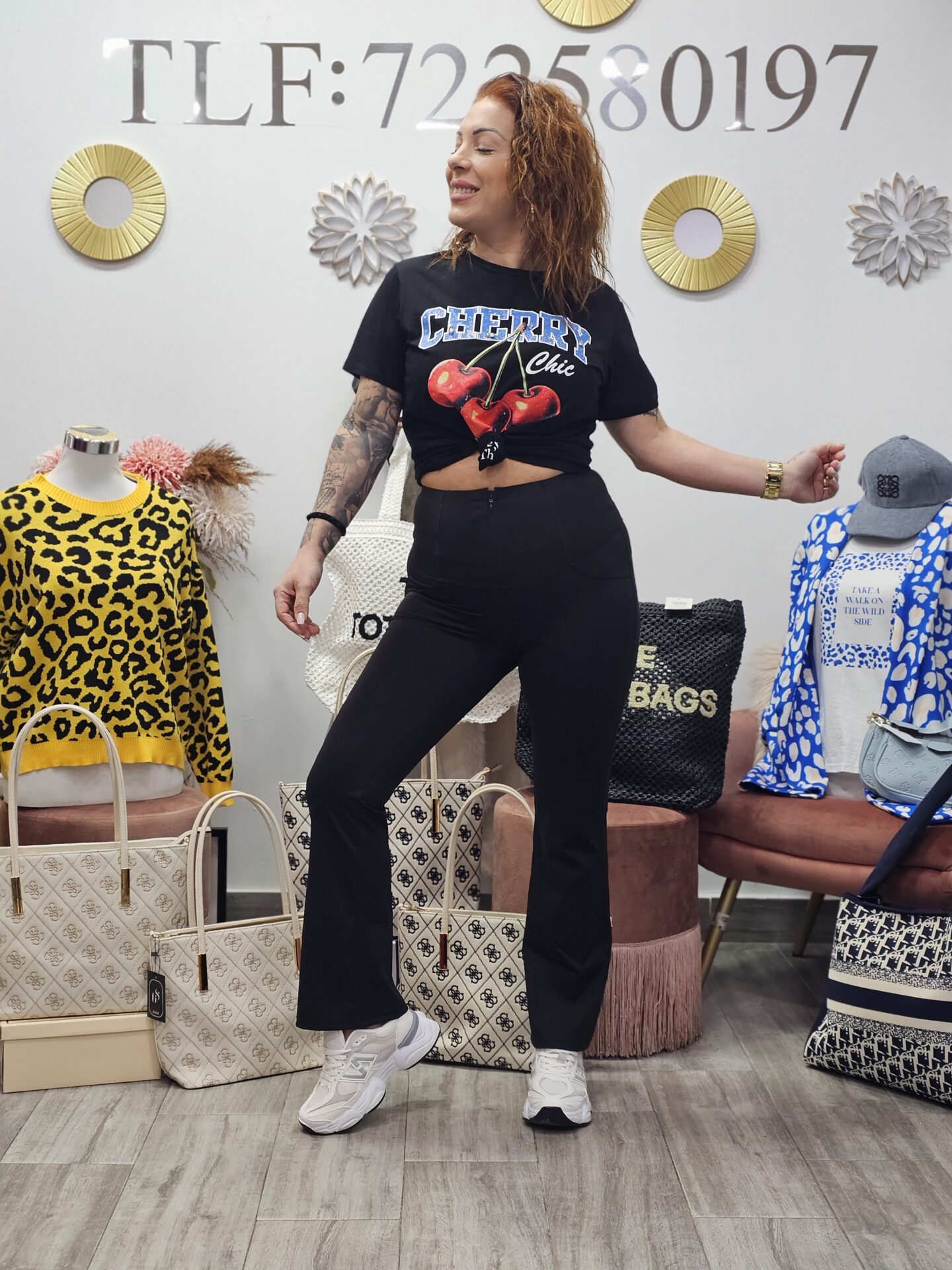 Leggings Campana Corchete