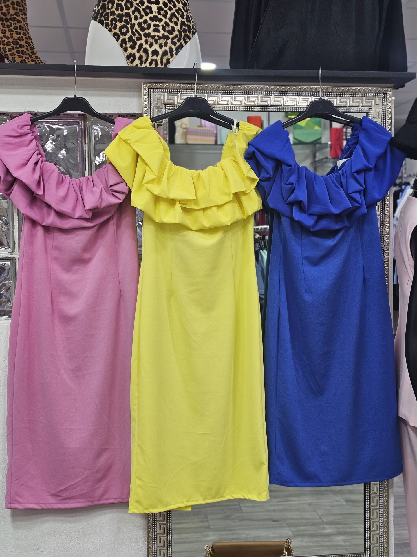 Vestido Volantón midi