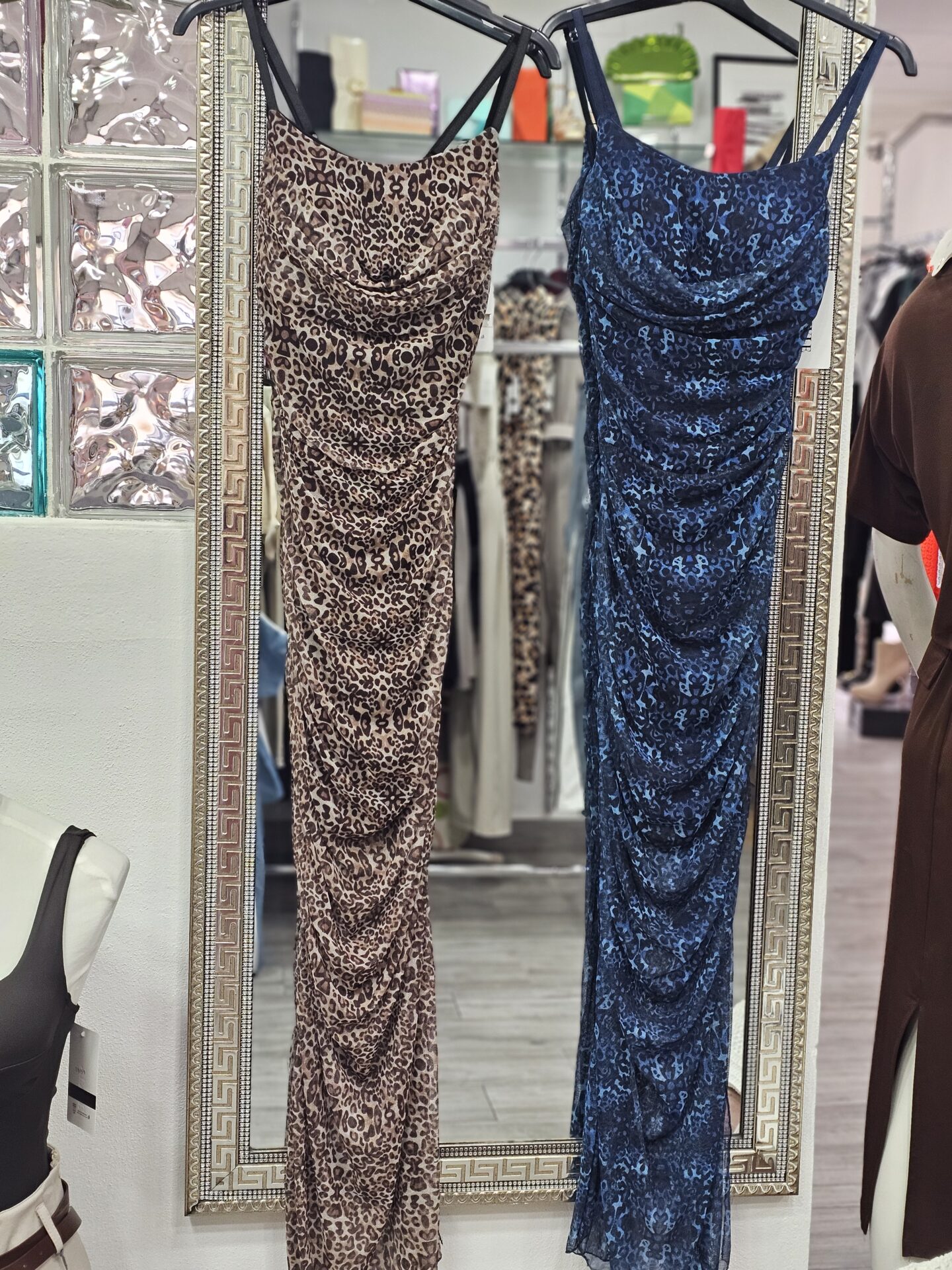 Vestido Seda Leopardo