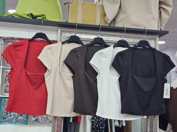 Camiseta corta basic