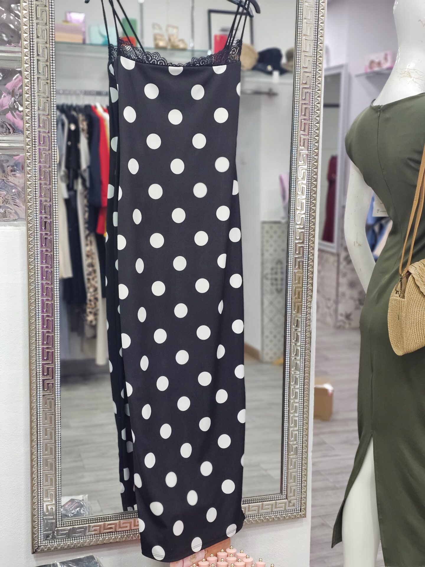 Vestido Lencero Lunares