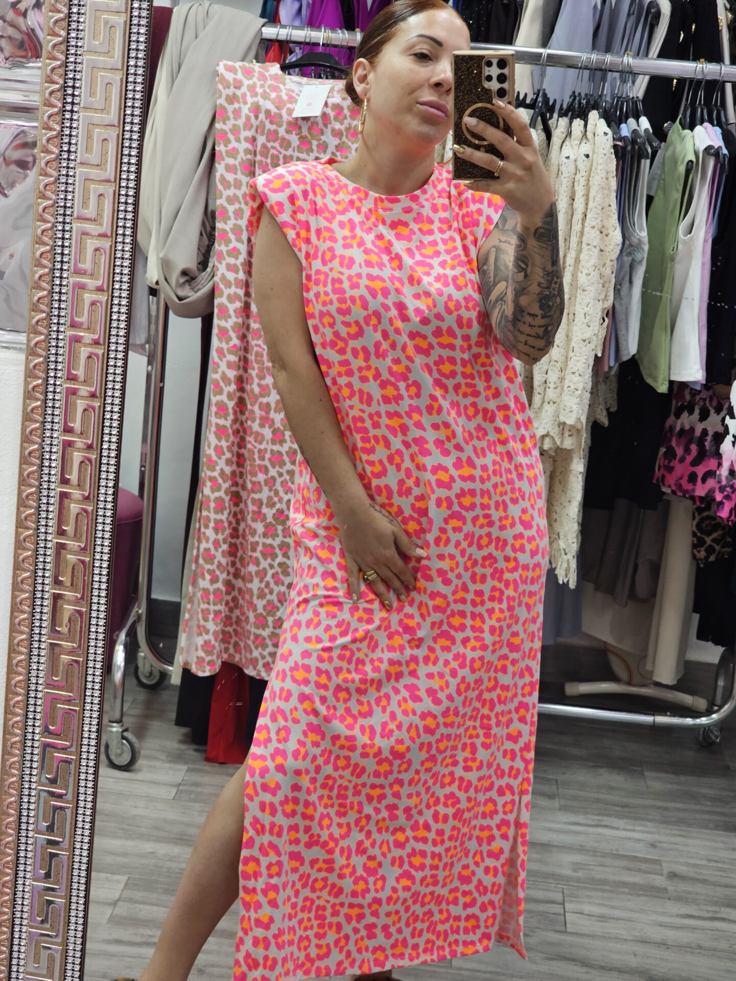 Vestido Salvaje Flúor