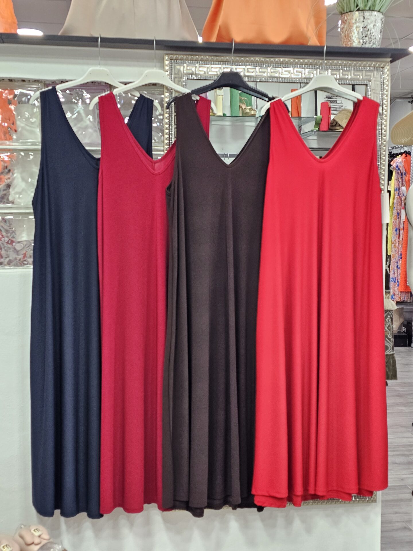 Vestido Evasé midi