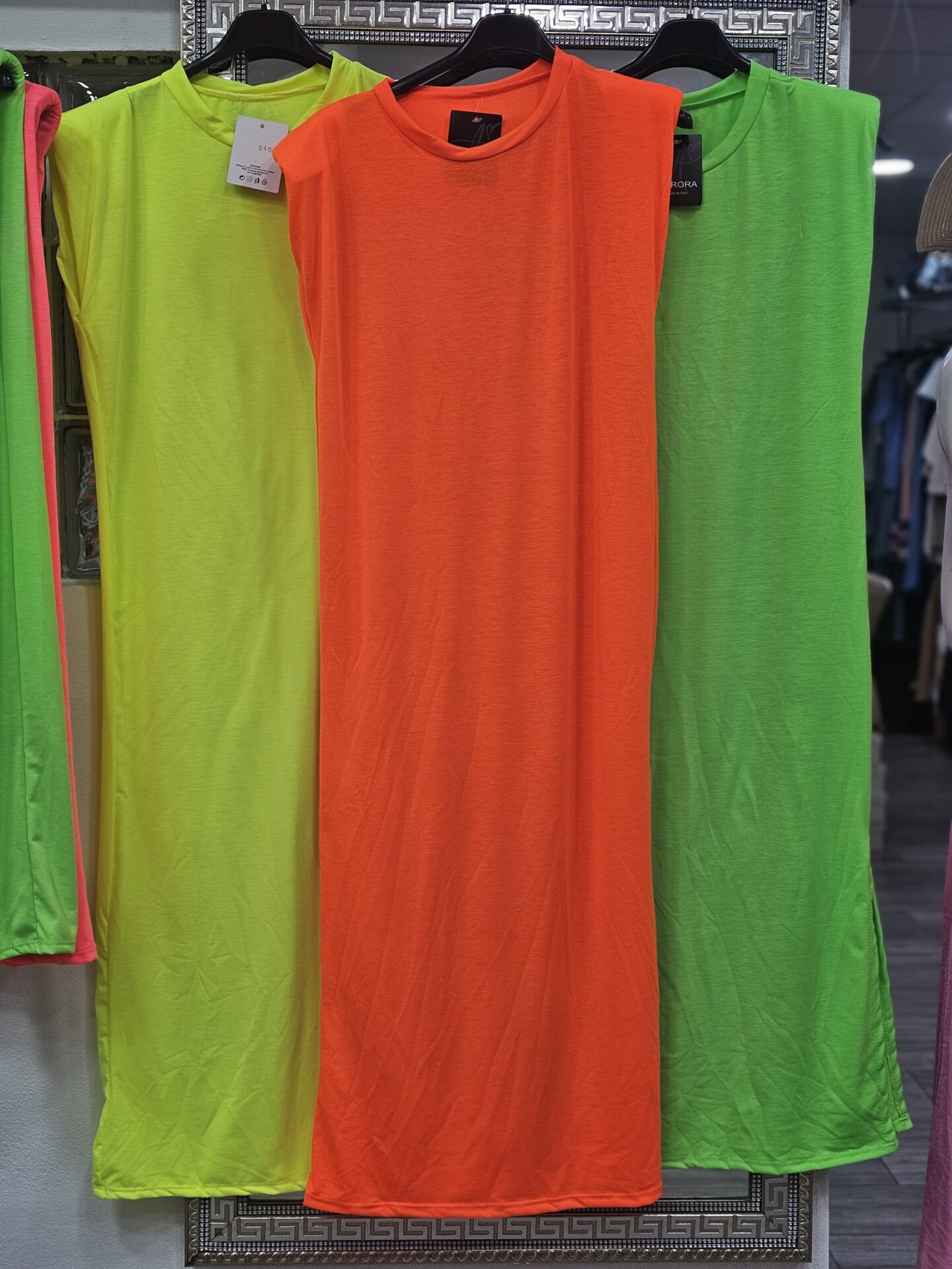 Vestido Flúor midi