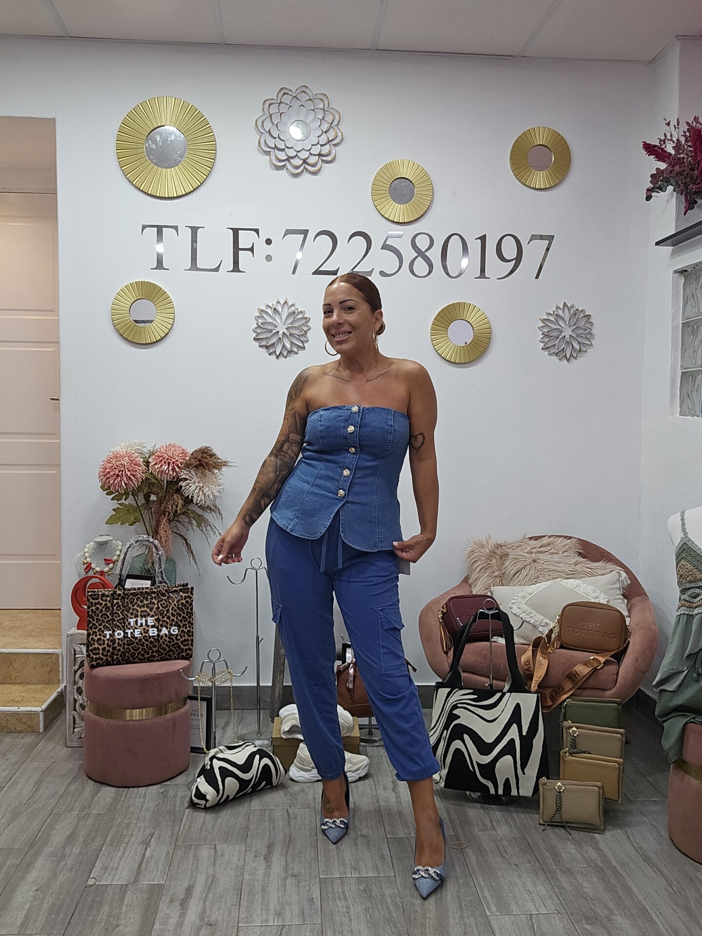 Pantalón Cargo Jeans