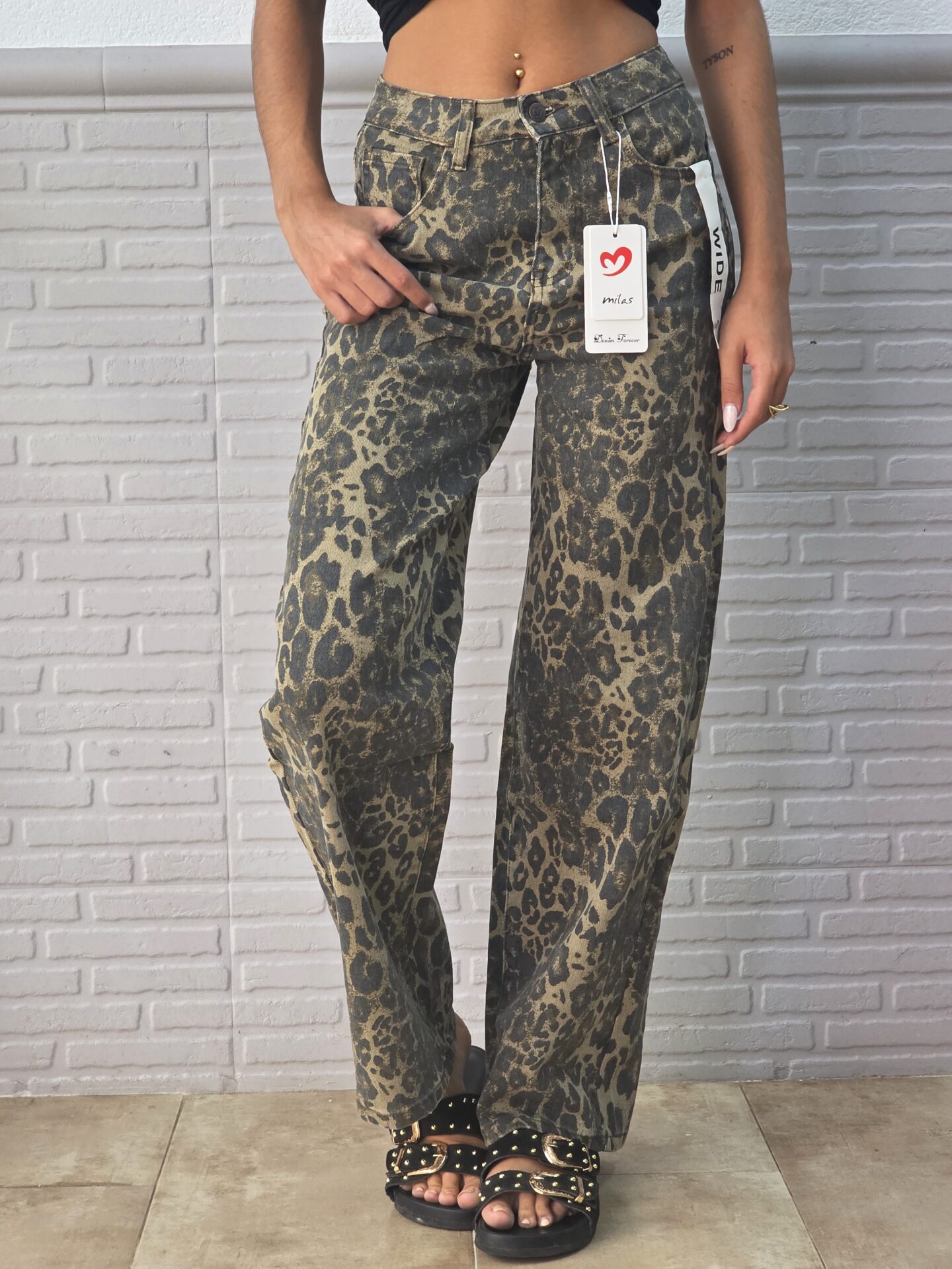 Pantalón Animal print
