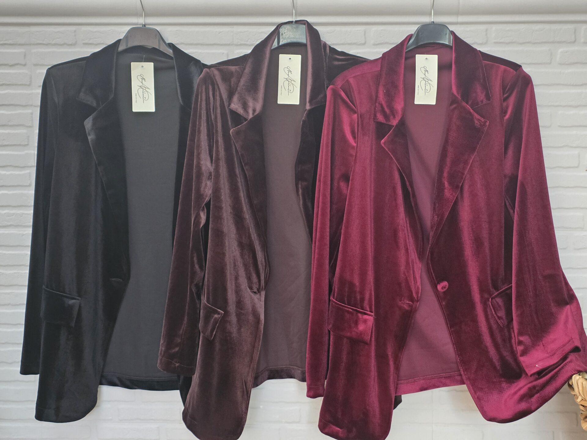 Blazer Terciopelo