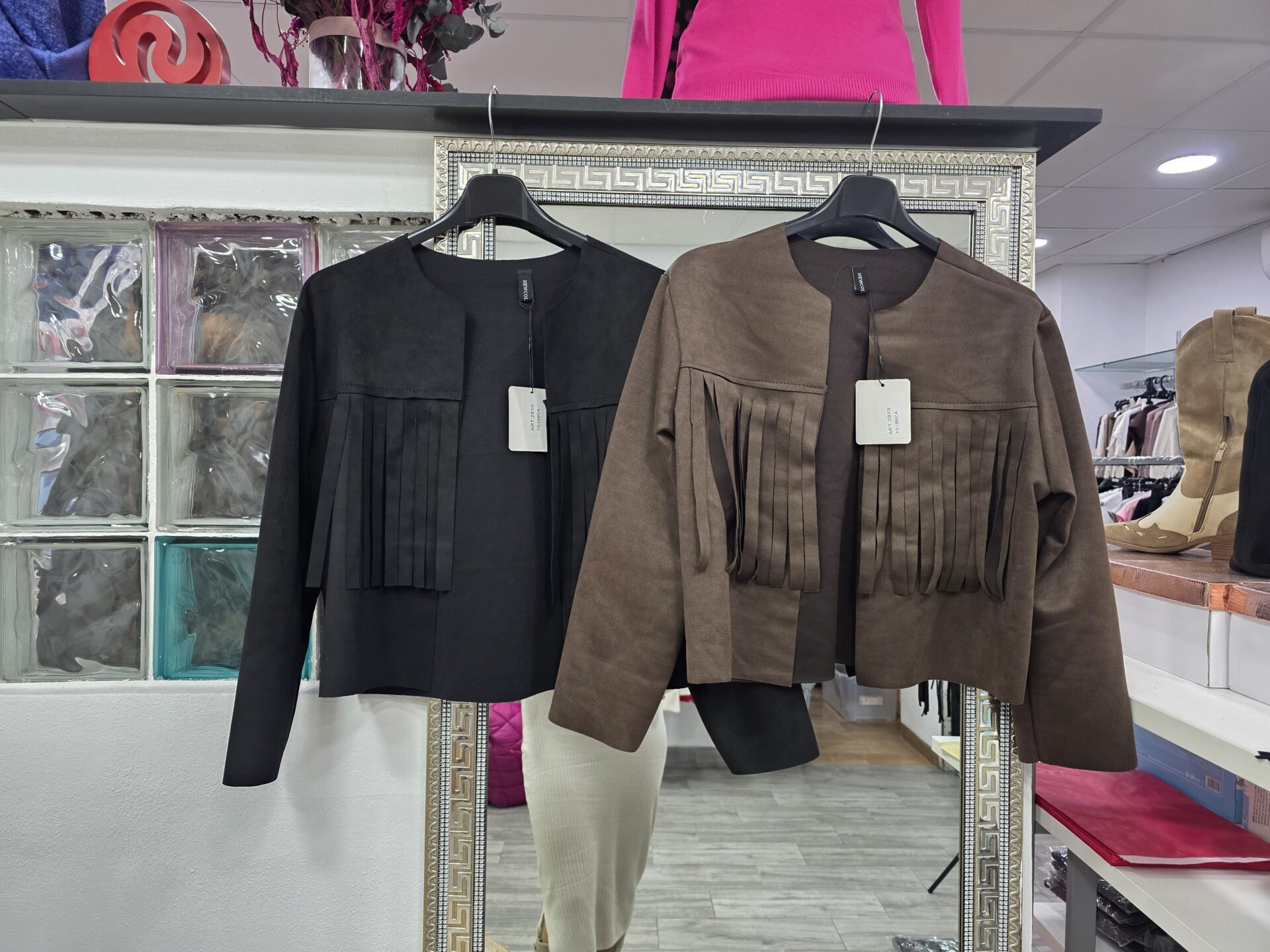 Chaqueta Flecos
