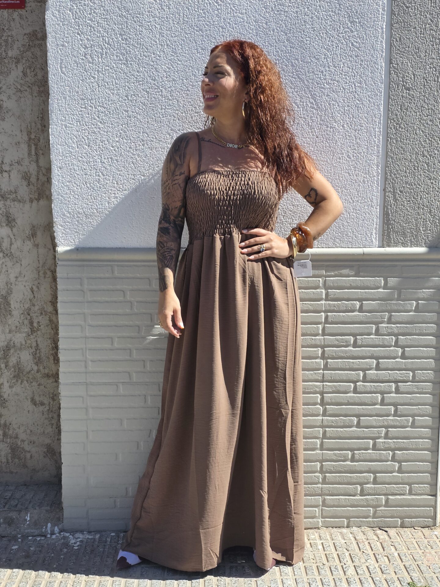Vestido Nido de Abeja